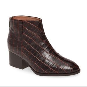Seychelles Brown Floodplain Block Heel Bootie
